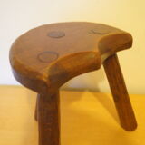 Brutalist design tripod stool