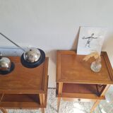 Pair of Scandinavian bedside tables, 1960