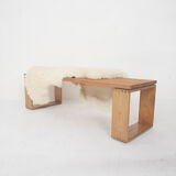 Ate van Apeldoon Pinewood bench, The Netherlands 1970's