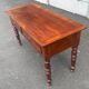 Wooden desk – Louis Philippe style – Furniture – Two drawers