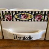 Porcelain or earthenware spice drawer