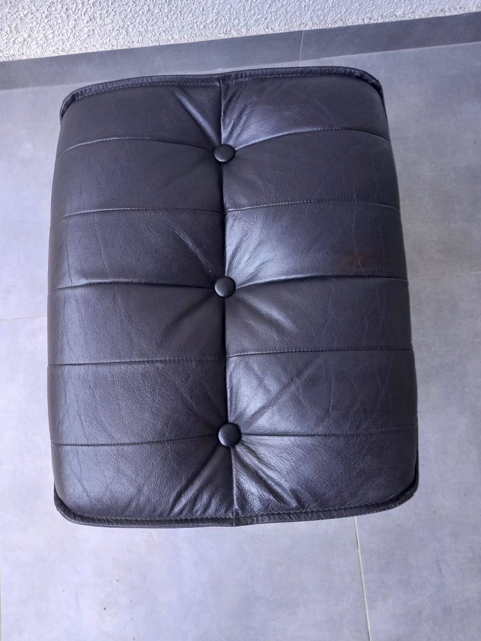 Pouf Danemark des années 1960