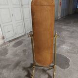 Psyche mirror in vintage gilded bronze