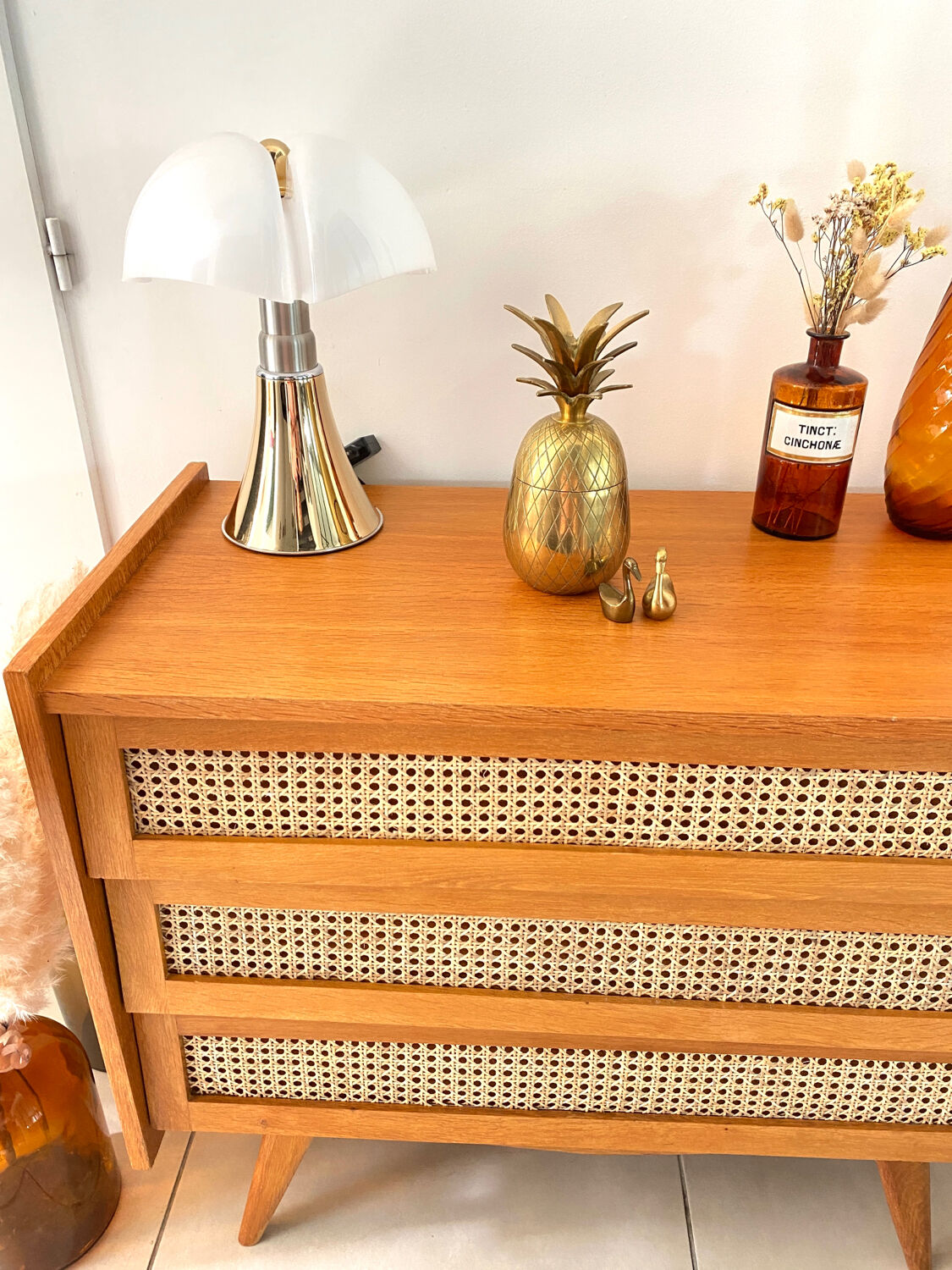 Old vintage chest of drawers