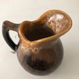 Small Stoneware Pitcher from Pierrefonds, 1960s, France
