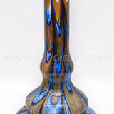 Blue Murano vase by Carlo Moretti