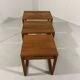 BR Gelsted teak nesting tables with drawer Denmark