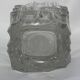 Vladislav Urban pressed glass vase for Rosice, Sklo Union, 1960s