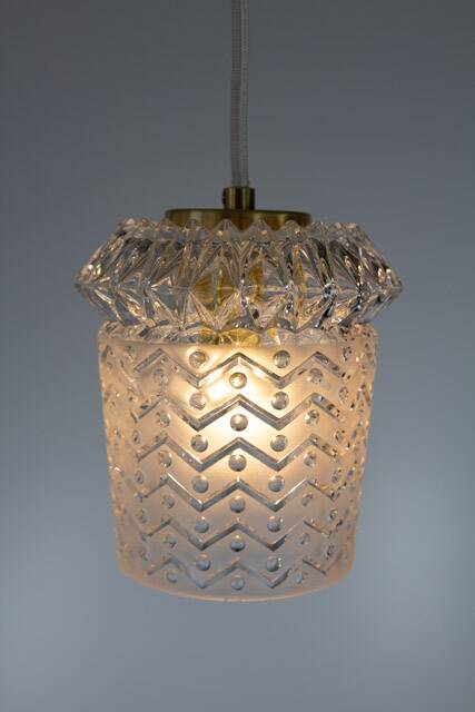 VICTORIA * Mid Century Modern Hanging Light * Rewired Light * Vintage Ceiling Lamp Fixture * Yugosla