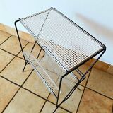 Side table with integrated magazine rack Tjerk Reijenga Pilastro 1950s