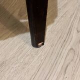 Lot de 5 chaises bois et Skaï blanc