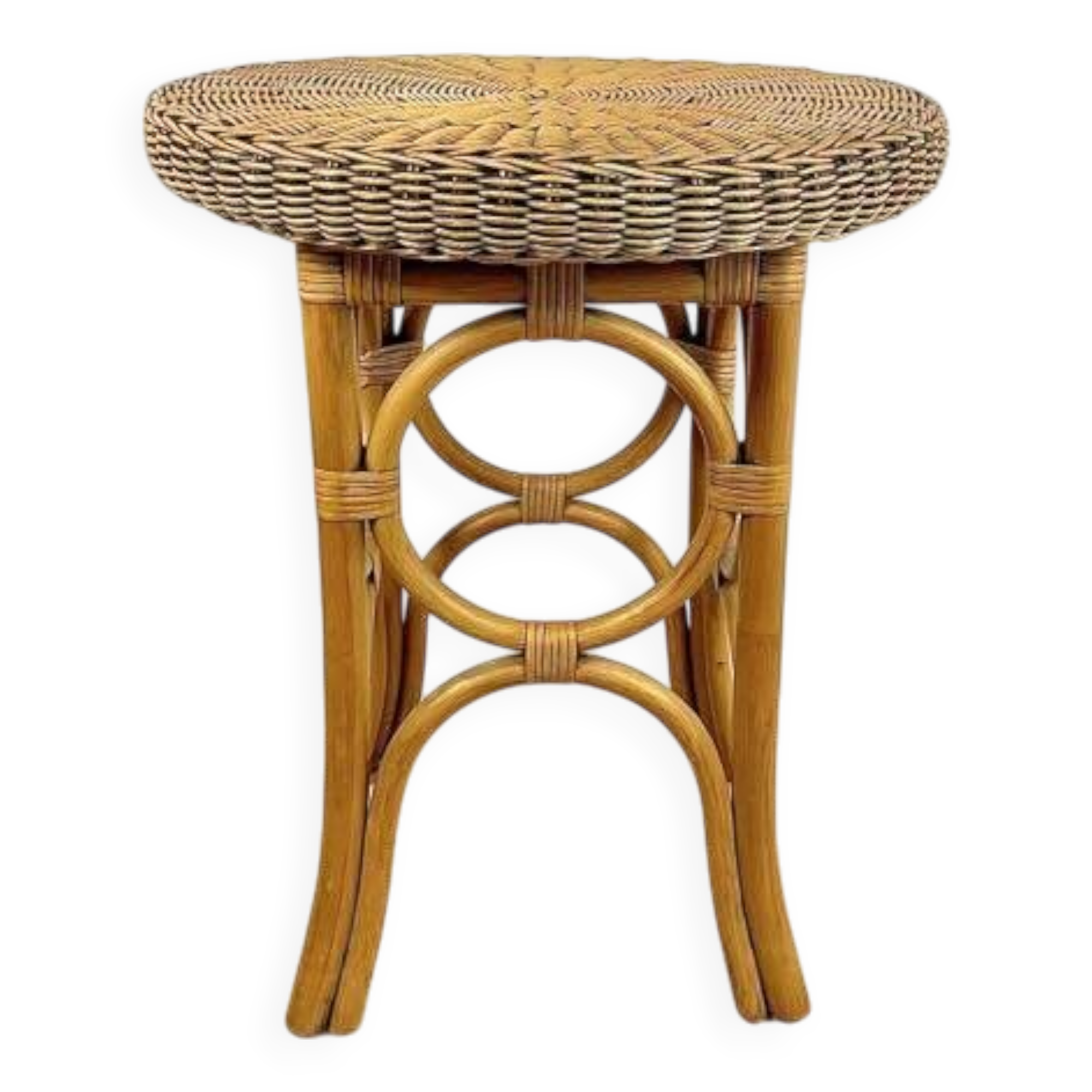 Rattan table