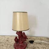 Ceramic bird lamp
