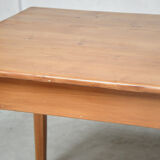 Ancienne table de ferme en bois massif