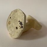 Antique hook in glazed terracotta / Ceramics, 1920, France