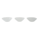 Set of glass bowls, Italian design, 1970s, production: Italy