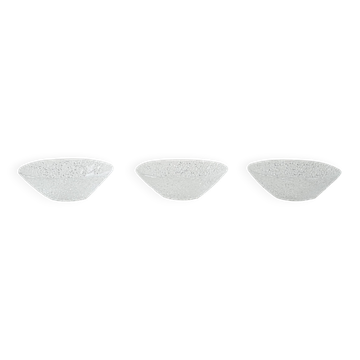 Ensemble de bols en verre, design italien, années 1970, production : Italie