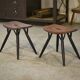 Pair of Pirkka stools by Ilmari Tapiovaara for Laukaan Puu (first edition, stamped) 1950s