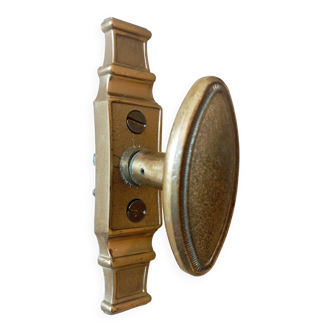 Brass door handle