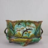 Slip planter - Nimy earthenware factory (Belgium)