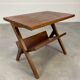 Side table feet compass door book 50s