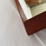 Teak mirror by Aksel Kjersgaard Denmark 1960