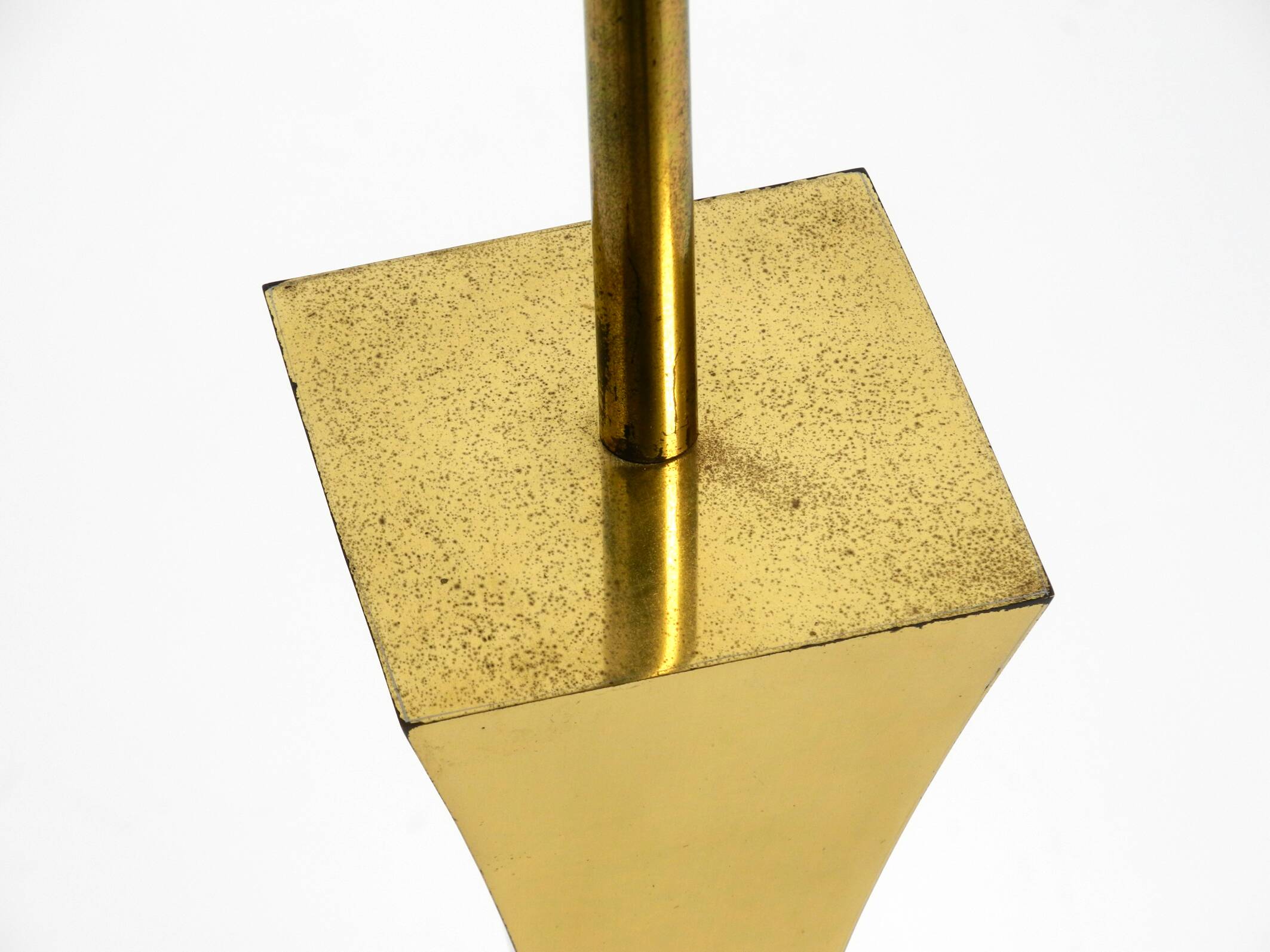 70s brass table lamp by Tonello and Montagna Grillo for High Society Italy