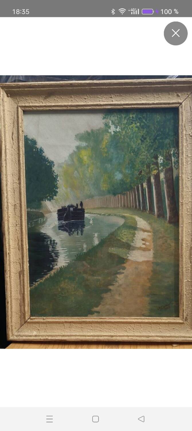 oil painting table