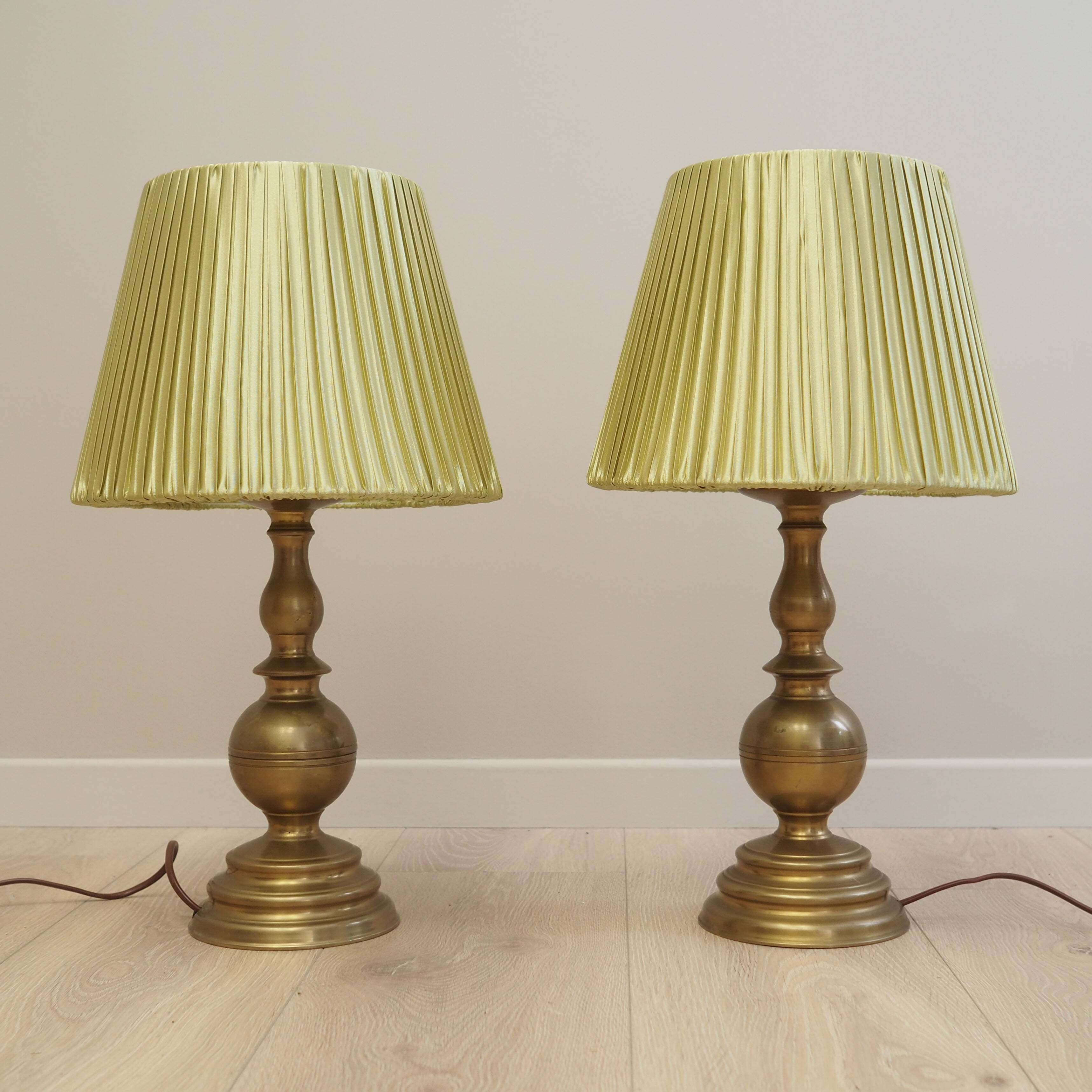Set of two bedside lamps, Danish design, 1970s, production: Denmark