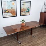 Vintage height-adjustable coffee table