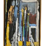 Tableau / art Moderne , Contemporain signé C. HALFON 96