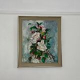 Original Oil on Canvas – “Flower Still Life” By M. Hellberg