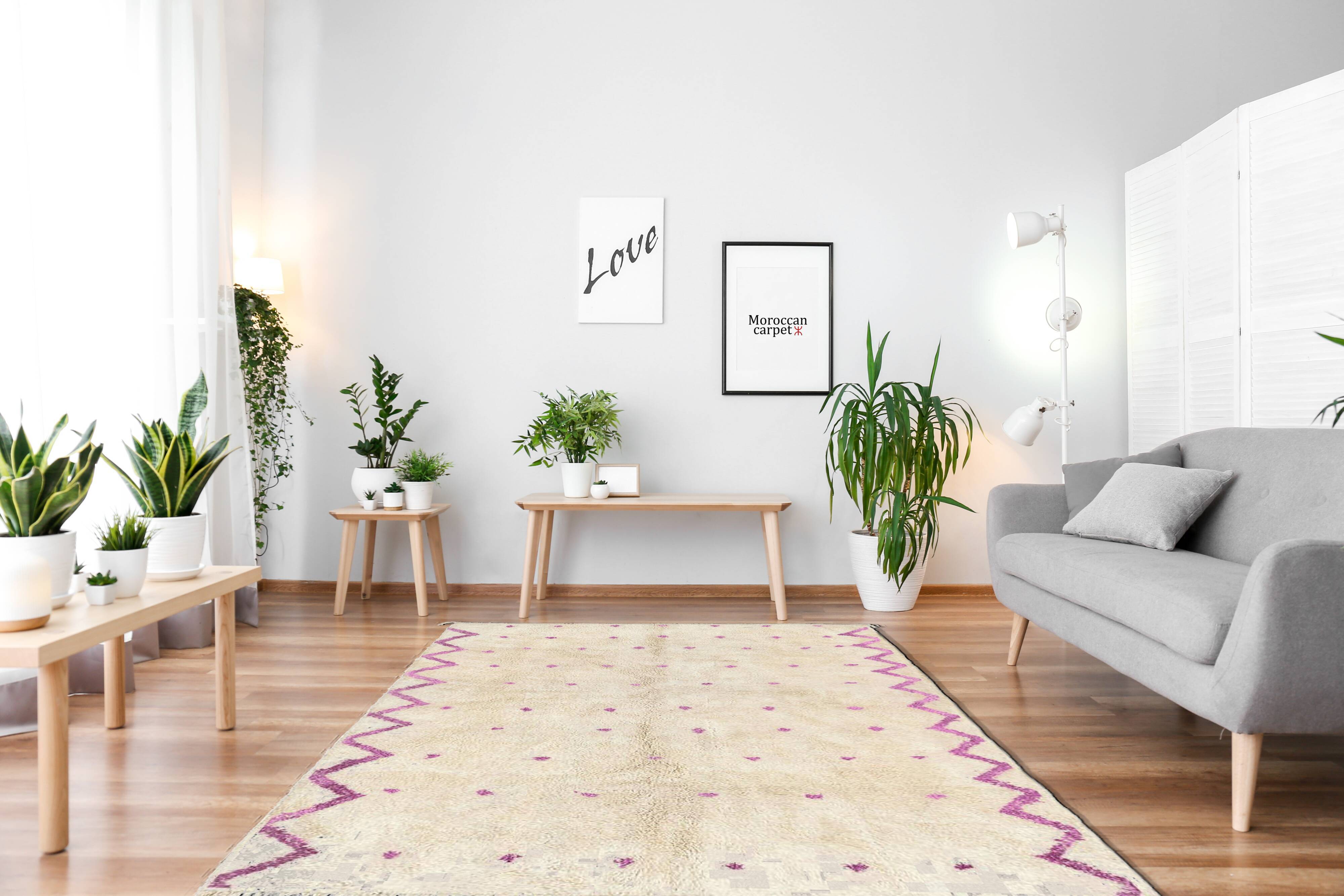 Modern Moroccan carpet 280x370cm