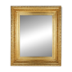 Miroir mural baroque en bois doré à facettes, France 1850