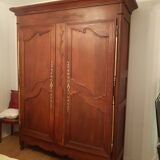 Antique solid oak cabinet
