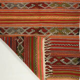 Anatolian handmade kilim rug 200 cm x 136 cm