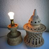 Terracotta photophore lamp
