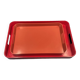Orange and red plastic breakfast tray zak! & china vintage