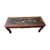 Antique Chinese lacquered coffee table