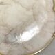 Dish in mother-of-pearl and brass