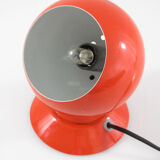Abo Randers original scandinavian vintage red magnet bedside Ball Lamp