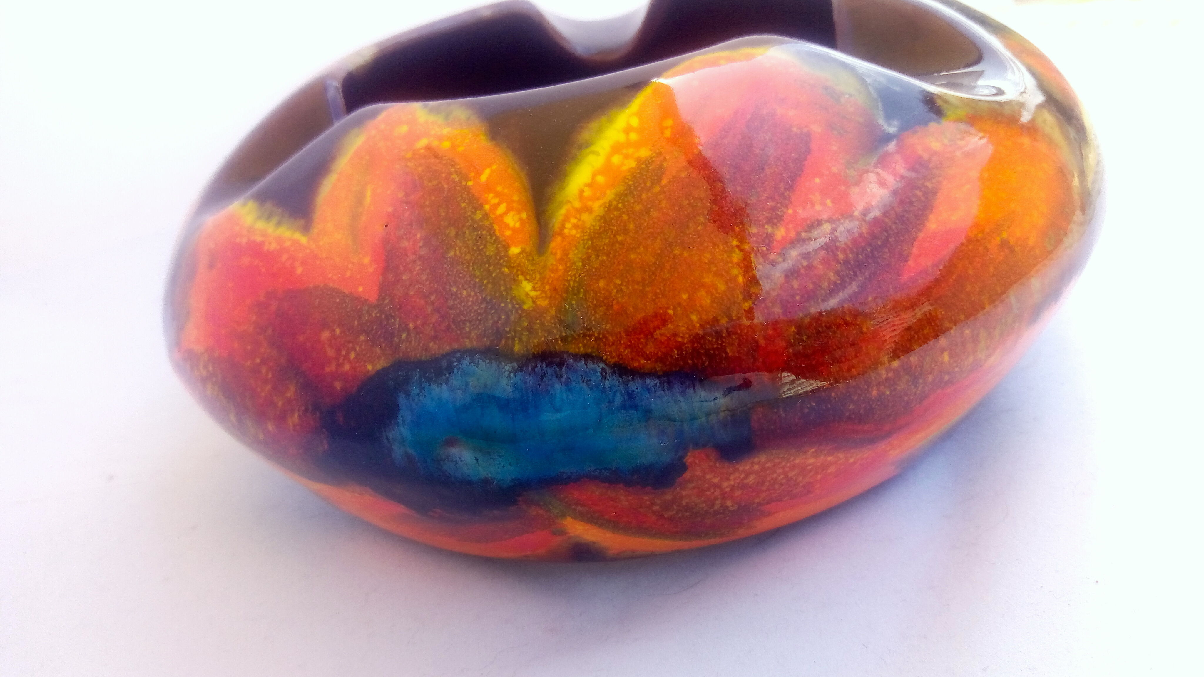 Vintage Ricard ceramic ashtray 1960