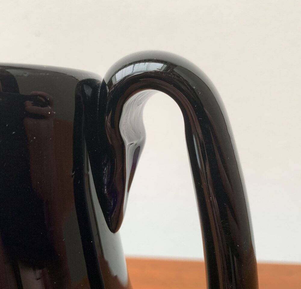 French Vintage Glass Carafe by Jean-Pierre Umbdenstock