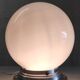 20cm opaline globe ceiling or table lamp - mid-20th century
