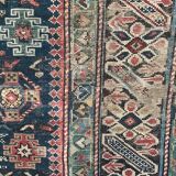 Tapis ancien caucasien chirwan 19eme fait main 105x148 cm
