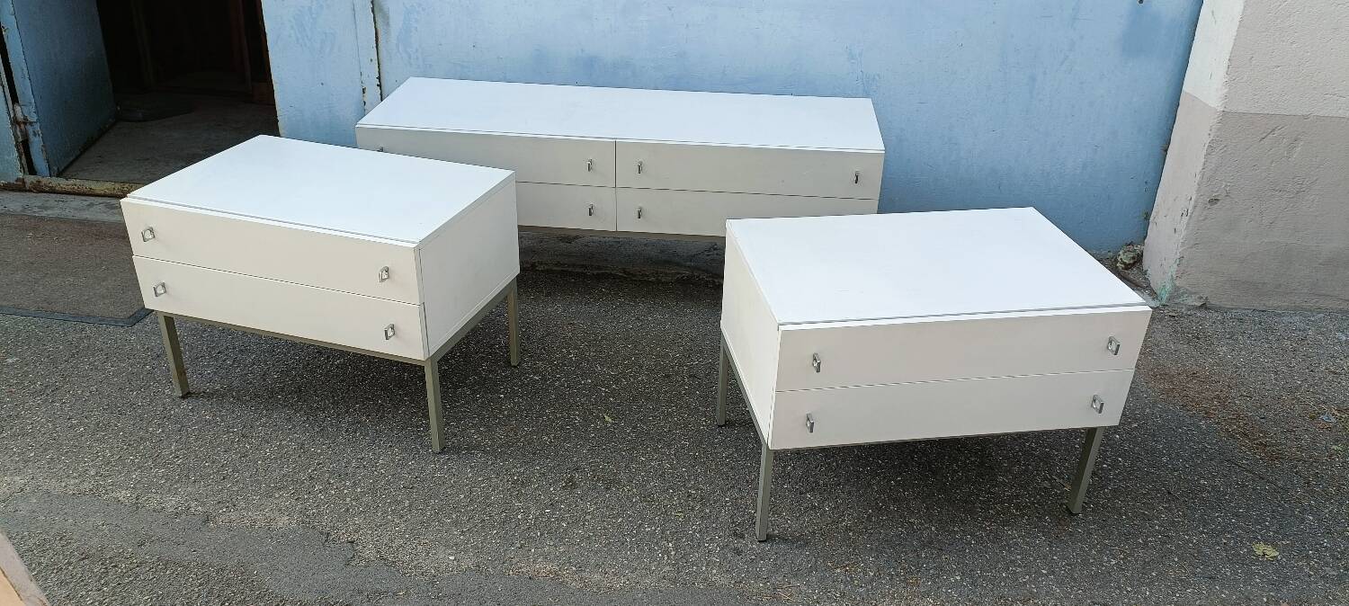 Vintage "Brasilia Werk" bedside table