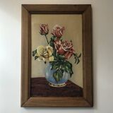 Flower bouquet painting