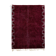 Modern Moroccan carpet dark red