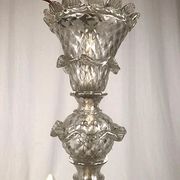 Murano glass chandelier with four light arms, late 19th century.