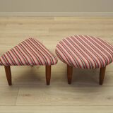 Set of two footstools, Danish design, 1990s, production: Denmark